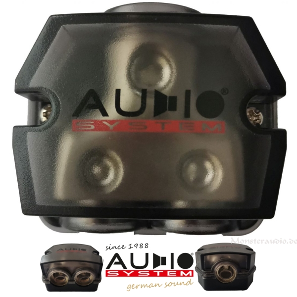 Audio System Z-DB HC 1-2 2-fach Stromverteilerblock 50 auf 2x 35/50mm² Verteiler Strom